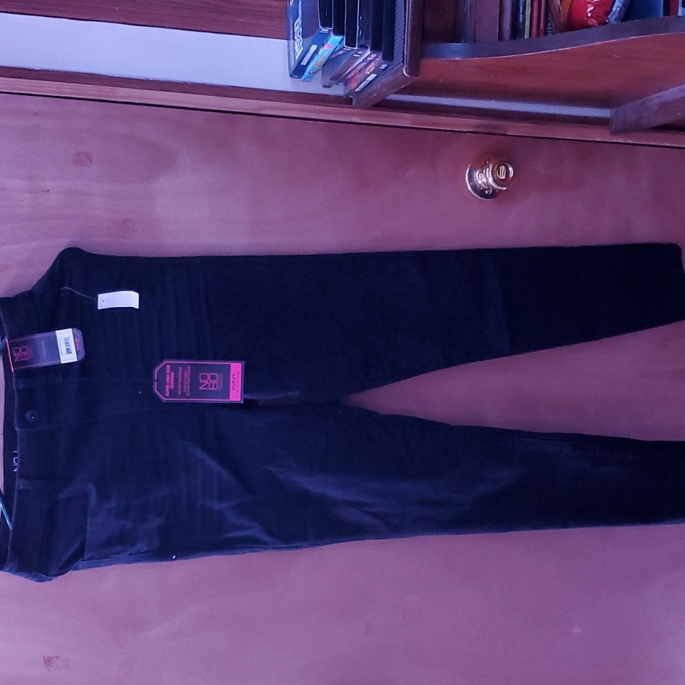 Black curvy No Boundaries stretchy skinny jeans